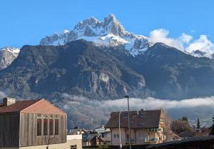 Le Doran - Terrasse & Vue Mont Blanc