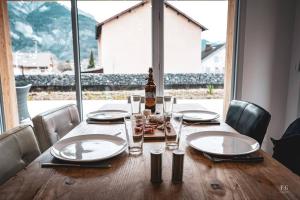 Le Doran - Terrasse & Vue Mont Blanc