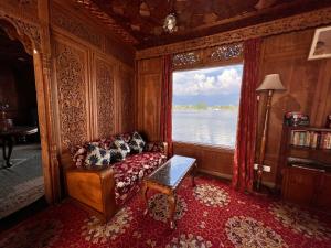 Dal lake group of houseboats
