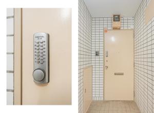 Okamoto Akihabara guest house elevator , wash machine, private bathroom