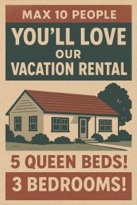 Queen Bed 5 #10 people # Airport Railway Station # Triple Station # Hong dae # seoul #3room # DMC # bnb