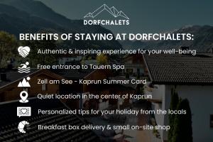 Dorfchalets - Chalet Berta inkl Tauern Spa Therme Eintritt & Sommerkarte