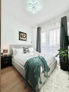 newly furnished three bedroom apartment with swimming pool fully equipped gym children playground ample parking space and unbeatable scenic city views