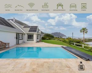 Bellevue on Champagne with a Pool, Sea & Mountain View