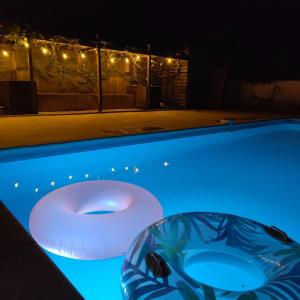 Gîte Rêve Vert with private pool and airco