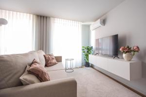 Modern Escape next to the Metro Station