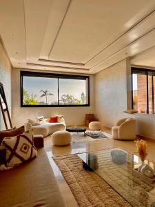 Villa ARGANA 6 chambres avec piscine jacuzzi et hammam à Argan Golf 10 min du centre