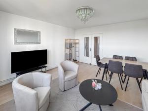 Appartement moderne avec 3 chambres et balcons