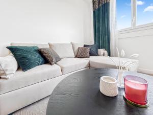 Appartement moderne avec 3 chambres et balcons