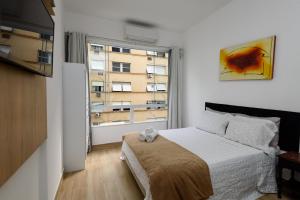 Apartamento Copacabana Vista Mar, quadra da praia.
