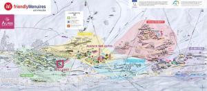 Résidence Villaret - Grand studio 4 personnes aux pieds des pistes, vue montagne. MAE-8891