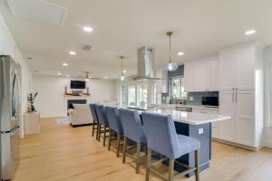 Riverfront Ruskin Home with Boat Dock, 1 Mi to Beach