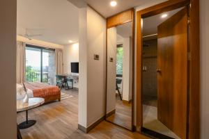 SaffronStays Terra - 4BR luxury pool villa with elevator, decks & private pool near Candolim and Reis Magos Fort