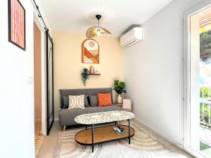 Appartement bohème-chic à Giens, plages à pied