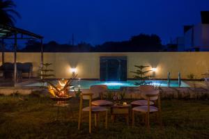 The Bliss Nestlewood 2-BHK Villa With Private Pool, Lush Garden & Poolside Gazebo