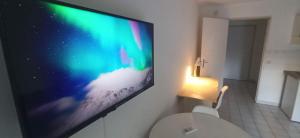 Studio climatisation balcon à 5 min de la plage