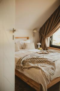 Między lasem, polem a jeziorem - domek na Mazurach