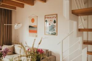 Między lasem, polem a jeziorem - domek na Mazurach