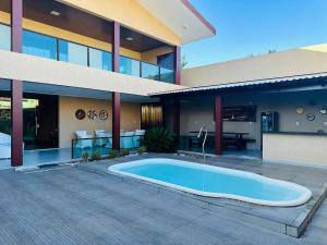 Casa luxo beira mar 5 qtos e piscina