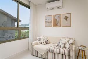 Piscina no Rooftop | 550m da Praia de Jurerê #JA38