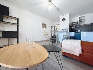 Studio 4pers-Terrace-clim-wifi-parking