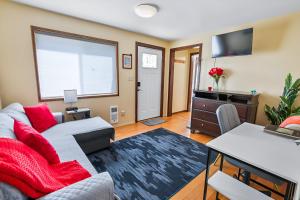 Apartment #2 with large kitchen across the street from the beach