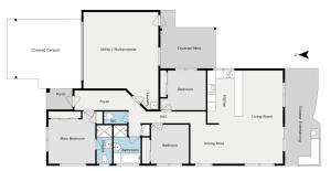 Cozy & Practical 3-Bedroom House Near SC