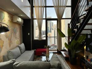 Stylish 100 SQM 3BR Loft Near Greenbelt Makati