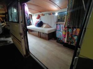 Vintage Camper Van for driving and living in Mallorca