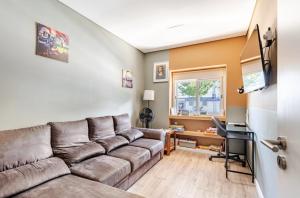 Refreshed apartment with private garden