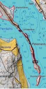 Semi-detached cottage by the lake