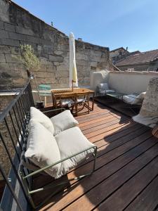 Les Murmures du Palais - Terrasse privée avec vue