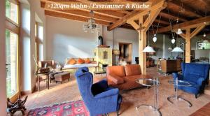 Scheunenloft Usedom-3, Familienoase, Hunde-freundlich mit riesigem Garten