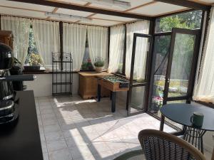 Bedroom with extension on Veranda