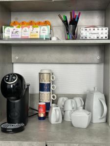 Chambre de luxe Afrik a Liège Grande Sale de bain privée check in autonome cuisine partagée