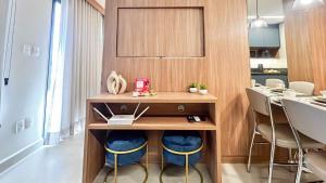 #1704 S# Lindo Flat decorado mobiliado- St. Bueno