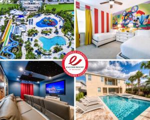 Fabulous Home With Air Hockey, Media Room And Waterpark & Resort Access Near Disney At Encore Resorts Reunion - 290Fl