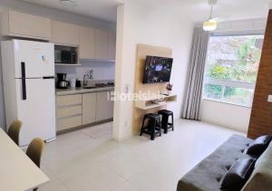 C136 Apto de 1 quarto na praia Cachoeira