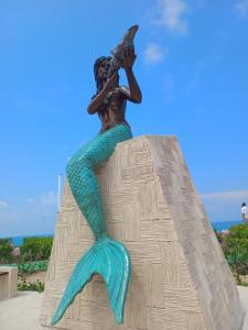 Isla Mujeres departamento, hasta para 6 personas.