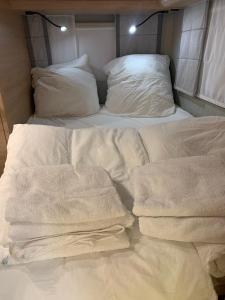 5 Sterne Wohnwagen direkt an der Messe - beheizt- inklusive Stellplatz & WLAN - New CARAVAN at Fairground - inclusive CaravanParking & WLAN - direkt Messegelände-Duschräume vor Ort - Kitchen - Heating