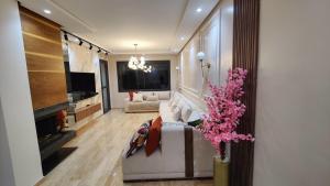 Appartement de prestige à Dar bouazza avec plusieurs piscines et à proximité à la plage