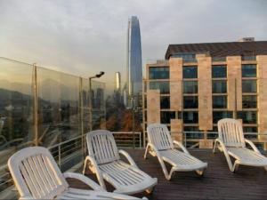 Departamento vista despejada al Cerro San Cristóbal