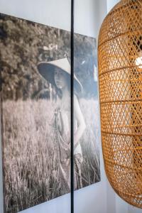 Master Suite in Prime Canggu Pool Villa overlooking rice fields