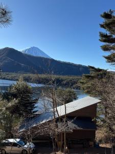 Cabin G Lake Saiko 1min, MtFuji View, BBQ, Hammock, fire pit