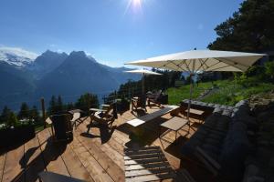 Berggasthaus Eggberge - Boutique Mountain Hotel - Access via Cablecar