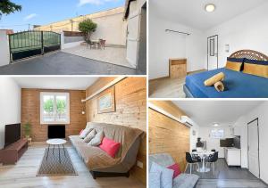 Terrasse, parking & confort au cœur de Carcassonne