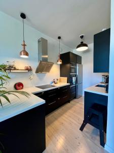 Top floor spacious real home in heart of Kallio