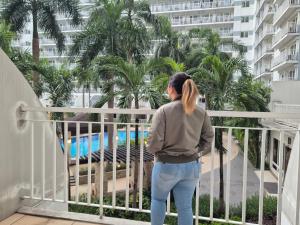 Family Suite with Big Balcony and Pool View