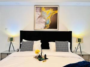 celestial three bedroom apartment with swimming pool fully equipped gym ample parking space children playing ground and a relaxing well manicured garden area for relaxing