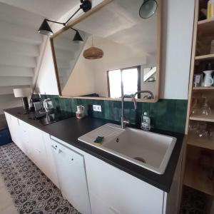 Apartment 3p with terrace on the seafront